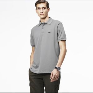 Men’s Gray Lacoste Polo